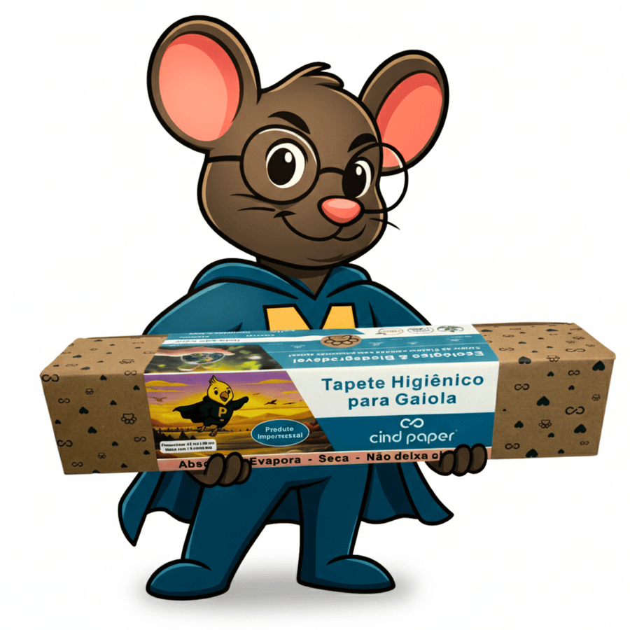 Tapete Higiênico para Gaiola de Hamster 48×60 - 15 unidades
